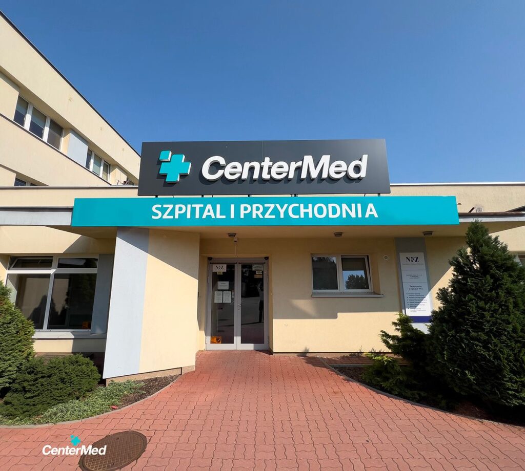 Centermed Kraków wejście główne